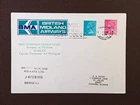1974 British Midland Airways First Scheduled Herald Flight Cover Newquay