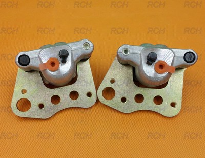Left and Right Polaris Front Brake Calipers Sportsman 500 W//Pads
