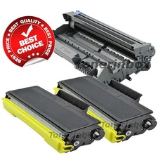 2x TN580 Toner + DR520 Drum For Brother HL-5240 HL-5250DN HL-5250DNT HL-5280DW