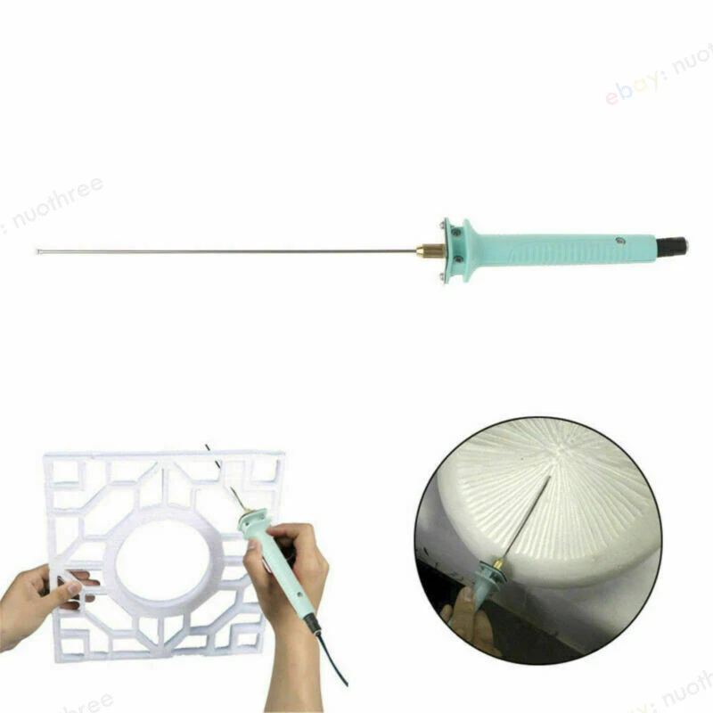 Electric Foam Cutter Pen Polystyrene Hot Wire Styrofoam Cutting DIY Tool Pen New - Image 2 of 4
