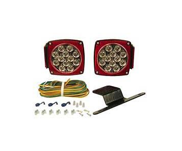 Blazer International LED Clear Lens Submersible Trailer Light Kit C5721 for Enhanced Visibility-image