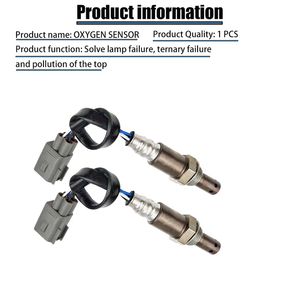 Sensor de oxígeno O2 aguas arriba 2 piezas nuevo para Lexus GS300 GS350 GX470 IS250 IS350 LX470 Foto 3 de 4