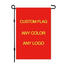 Custom Garden Flags Double Sided 3 Ply 12.5 x18 Garden Decoration Any Picture