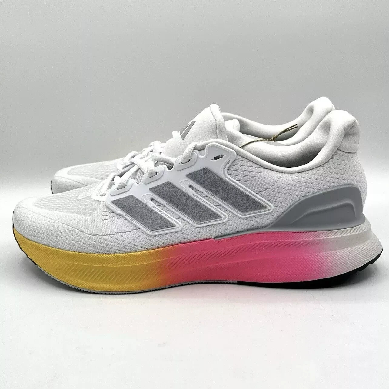 Adidas Ultrarun 5 Белые Розовые оранжевые кроссовки для бега и ходьбы IE8791 Мужской размер