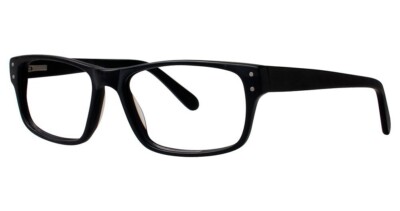 MODERN OPTICAL BMEC BIG CHEESE MEN'S EYEGLASSES 58-20-150 BLACK W/ SOFT CASE