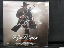 Wyatt Earp 2 Disc Laserdisc WB 13177 Kevin Costner Gene Hackman