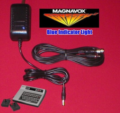 AC Adapter W/LED + 12Ft RCA Cable + RF TV Adapter for Magnavox