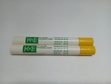 (24) Vintage Ruwe Drawing Leads 3S Yellow Tip Made In USA W/ Original Box NOS