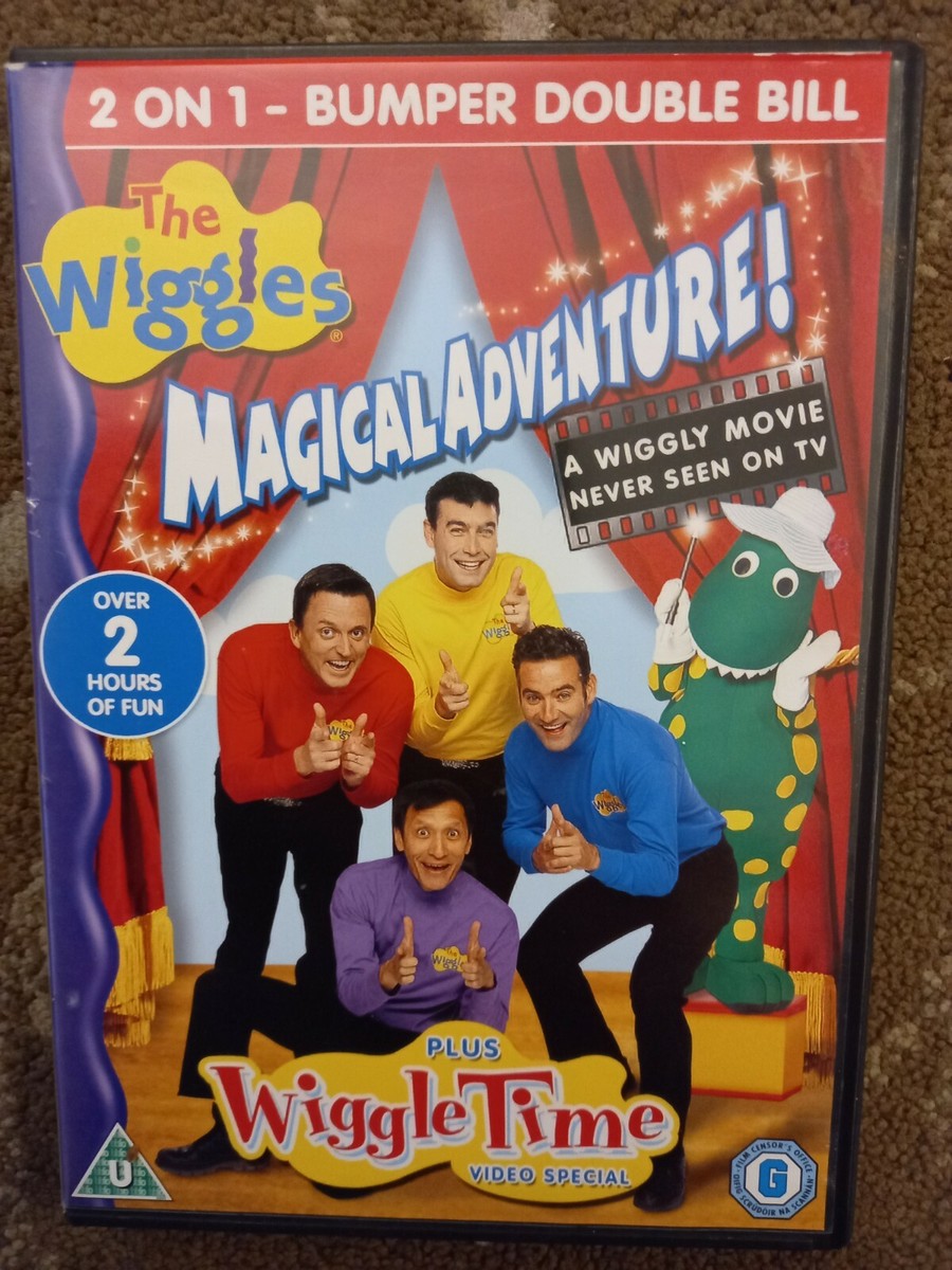 EQWEL ENGLISH 2 幼児向け DVD THE WIGGLES 2 ON 1 DVD MAGICAL ADVENTURE / WIGGLE TIME KIDS