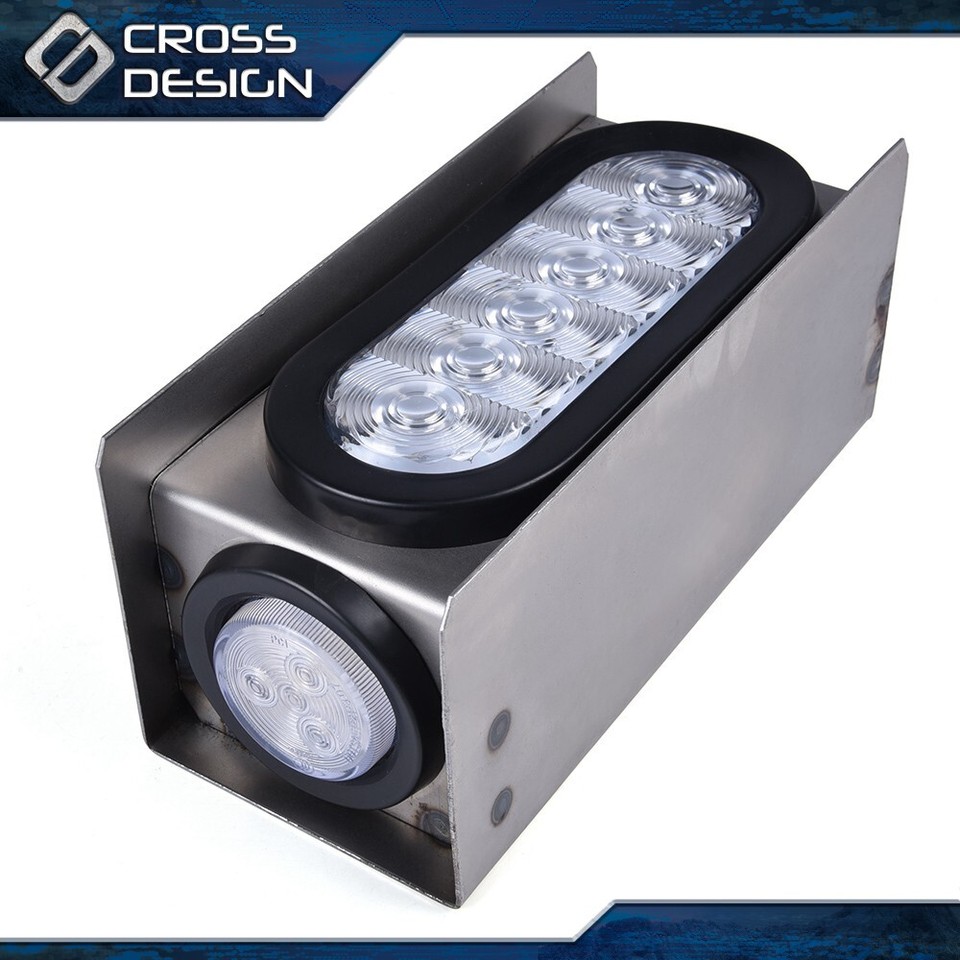 Carry-On Trailer LED 6-in Oval Sealed Combination Tail Light Kit CO-TLL211XRTMK At - Foto 9