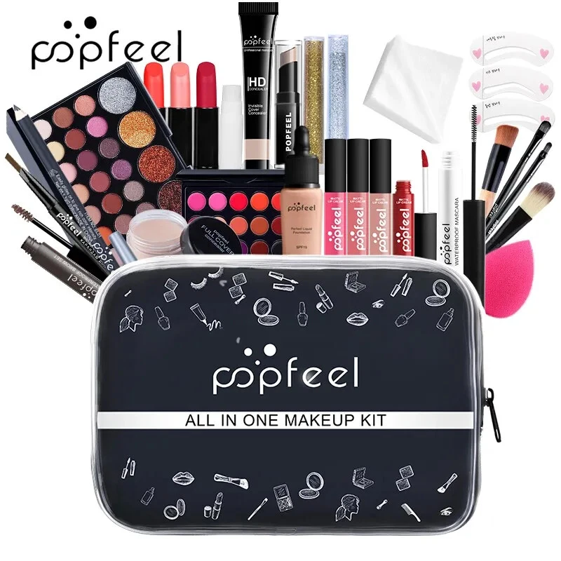 POPFEEL All-in-One Makeup Kit for Women–Full Set with Eyebrow,Eyeliner&Eyeshadow
Opens in a new wind