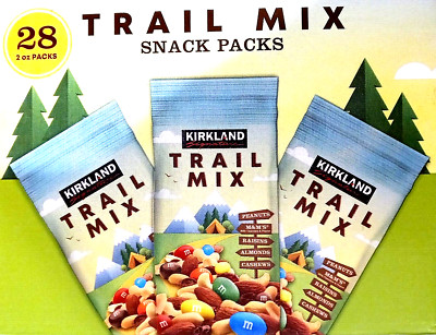 Kirkland Signature Trail Mix Snack Packs 28 ct EXP 08/2025