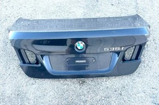 11-16 BMW 528i 535i 550i F10 TRUNK DECK LID SHELL PANEL COVER 475/9 BLACK OEM