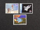 US 1991-95  #2543, #2544, #2544A Space Shuttle Set of 3 High Values Mint NH
