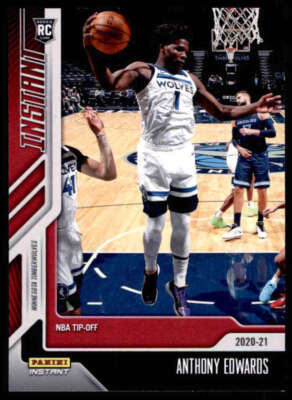 Anthony Edwards 2020-21 Panini Instant NBA TIP OFF #1 /617