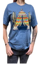 Rowdy Crowd Clothing Tupelo Teepee Tee