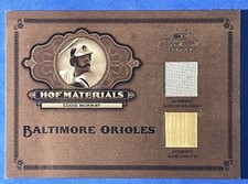 2009 Timeless Treasures HOF Materials Patch Eddie Murray 9/50 HOF-10