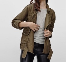 Aritzia Wilfred Free Army Green Rayder Utility Jacket Size XS