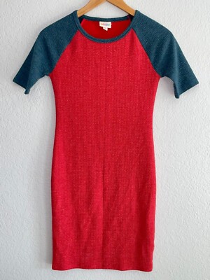 baseball bodycon dress Blue Acid-Washed SORRY. CAN'T. BASEBALL. BYE. Ribbed Mini Dress Hailey Brook Designs