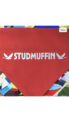 Dog/cat Bandana, Studmuffin