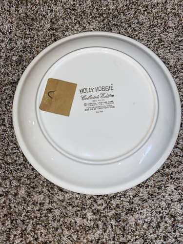 HOLLY HOBBIE PLATE 1977 10", "Happiness is found in little things" Collectors.. - Picture 2 of 2