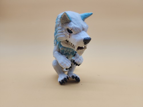 Untamed Dire Wolf By Fingerlings Midnight Black And Red - Picture 2 of 4
