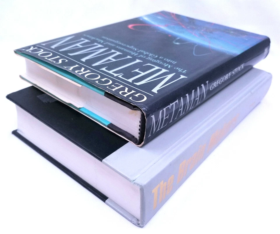 2 Artificial Intelligence AI Human Machine Books: Metaman & The Brain Makers - Image 2 of 4