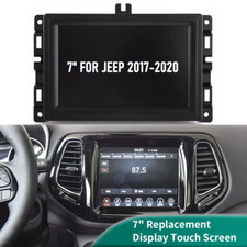 7" LCD Display Touch Screen For 2017-2020 Jeep Compass Radio Navigation Replace