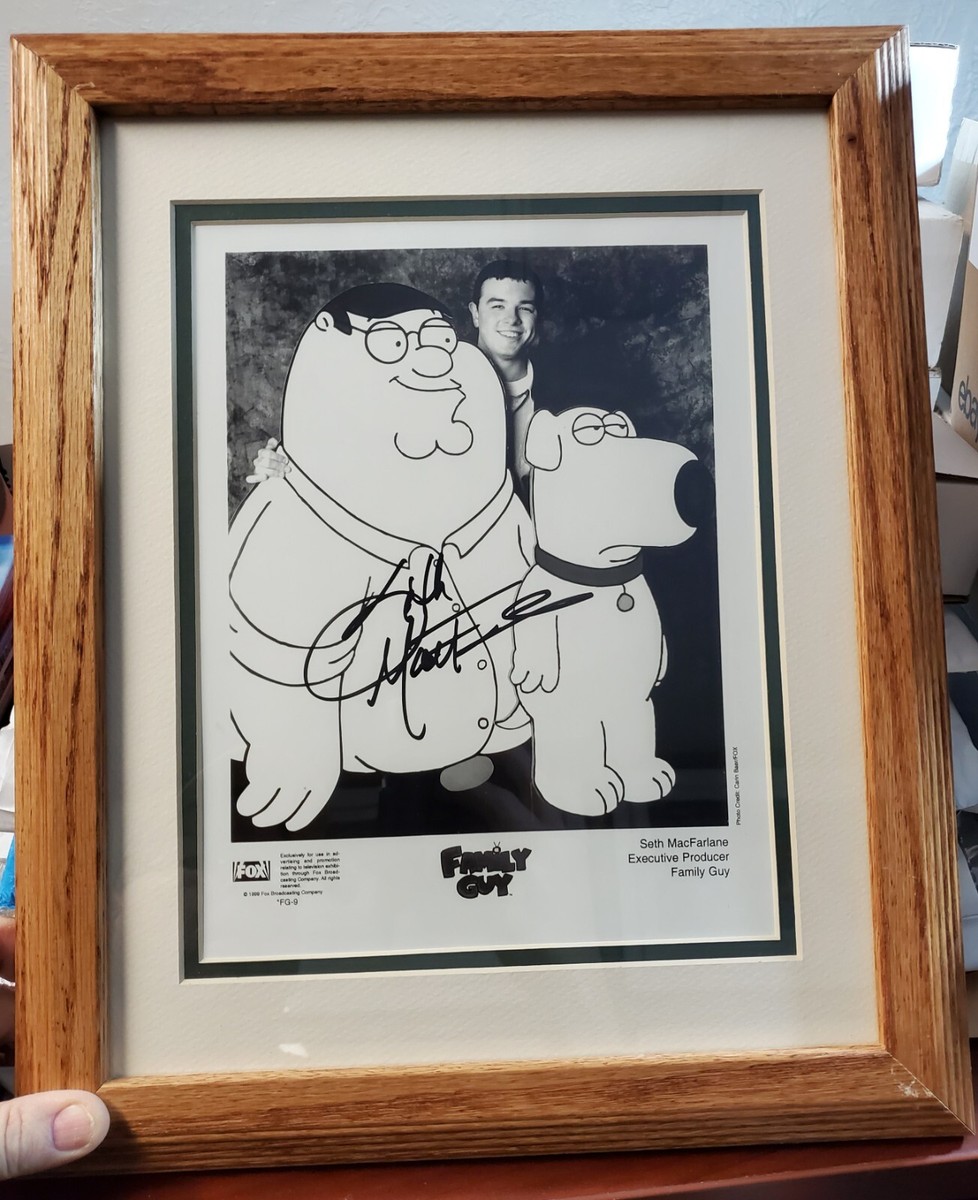 直筆サイン入り写真 ピート・ミシェルズ Family Guy  /鑑定済 直筆サイン入り写真 ピート・ミシェルズ Family Guy /鑑定済