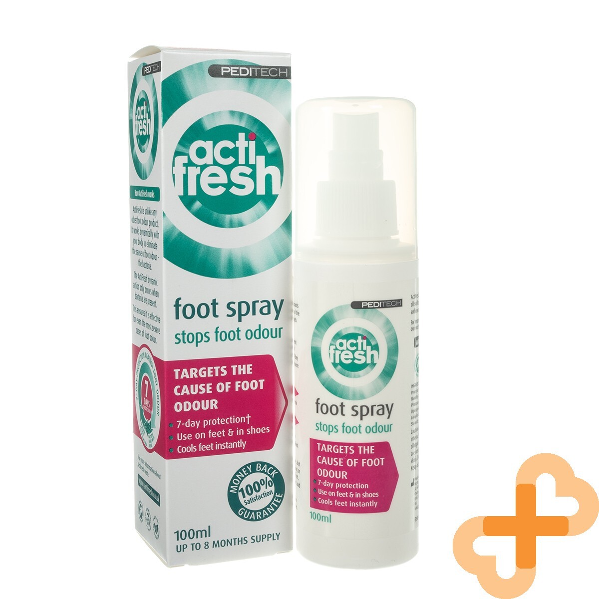 Acti Fresh Pie Spray Contra Desagradable Pie Y Zapato Olor 100ML Desodorante