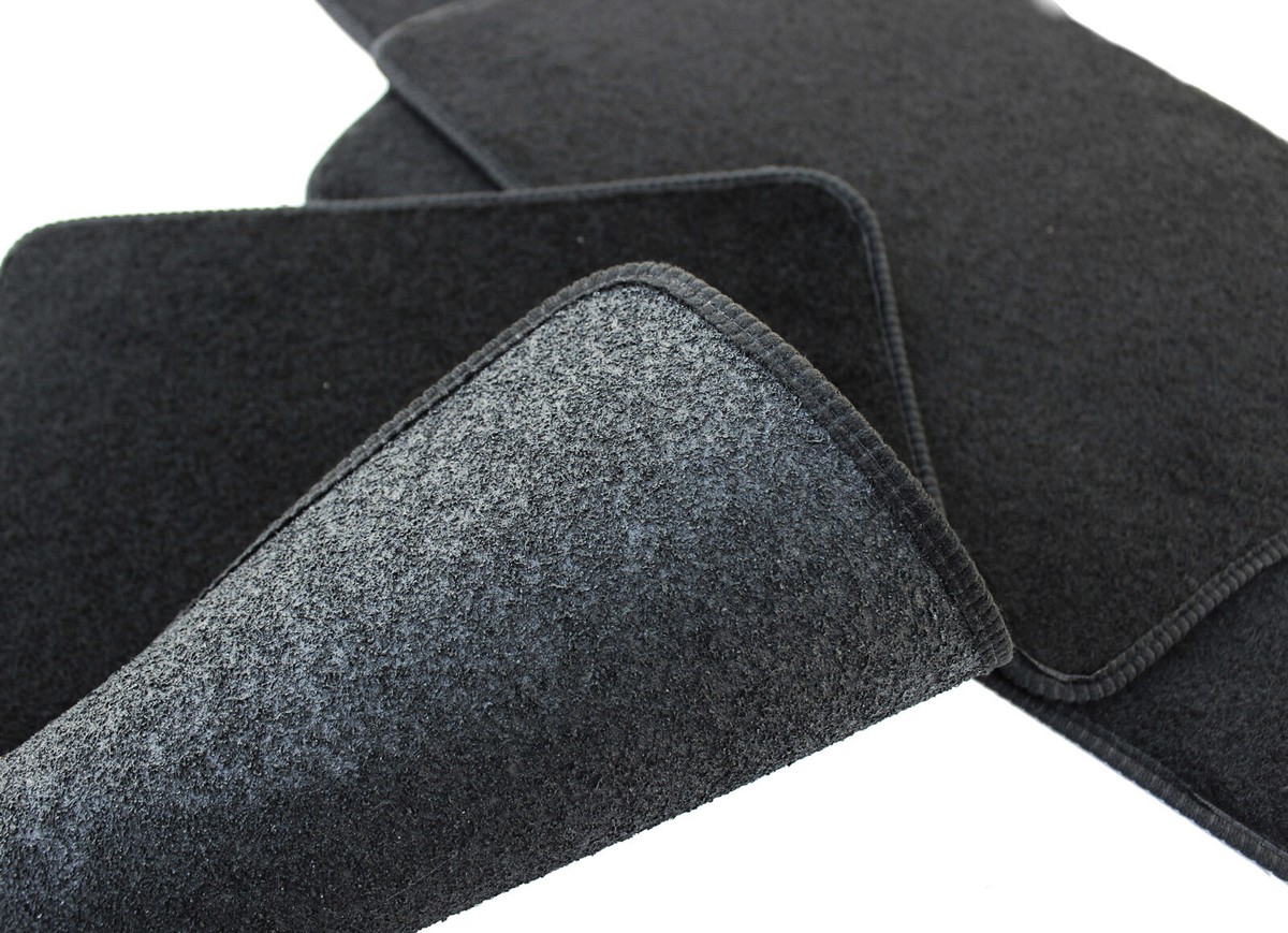 Tappetini compatibili con Honda CR-V 2001-2006 no decoro, kit tappetini auto personalizzati, set tappeti in moquette, tappeto auto