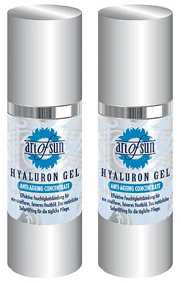 Art of Sun Hyaluron Gel Anti Falten Hyaluronsäure 2 X 30 ml Sparpack