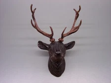 NEW WOOD CUCKOO CLOCK DEER STAG ELK HEAD WITH ANTLERS - movement repair parts