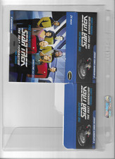 Complete Star Trek TNG Series 1 empty box in Ultra Pro Comic Sto protector page