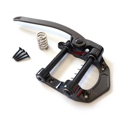 GUITAR ANATOMY Bigsby Style Tremolo Vibrato Saitenhalter - Flat Mount - schwarz