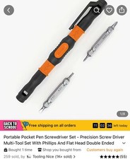 Pocket Pen Screwdriver Set