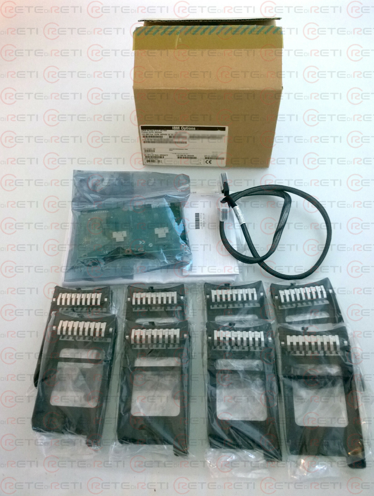 IBM 00D9490 HDD Kit x3650 M4 | Upgrade 8x2.5" SAS SATA SSD