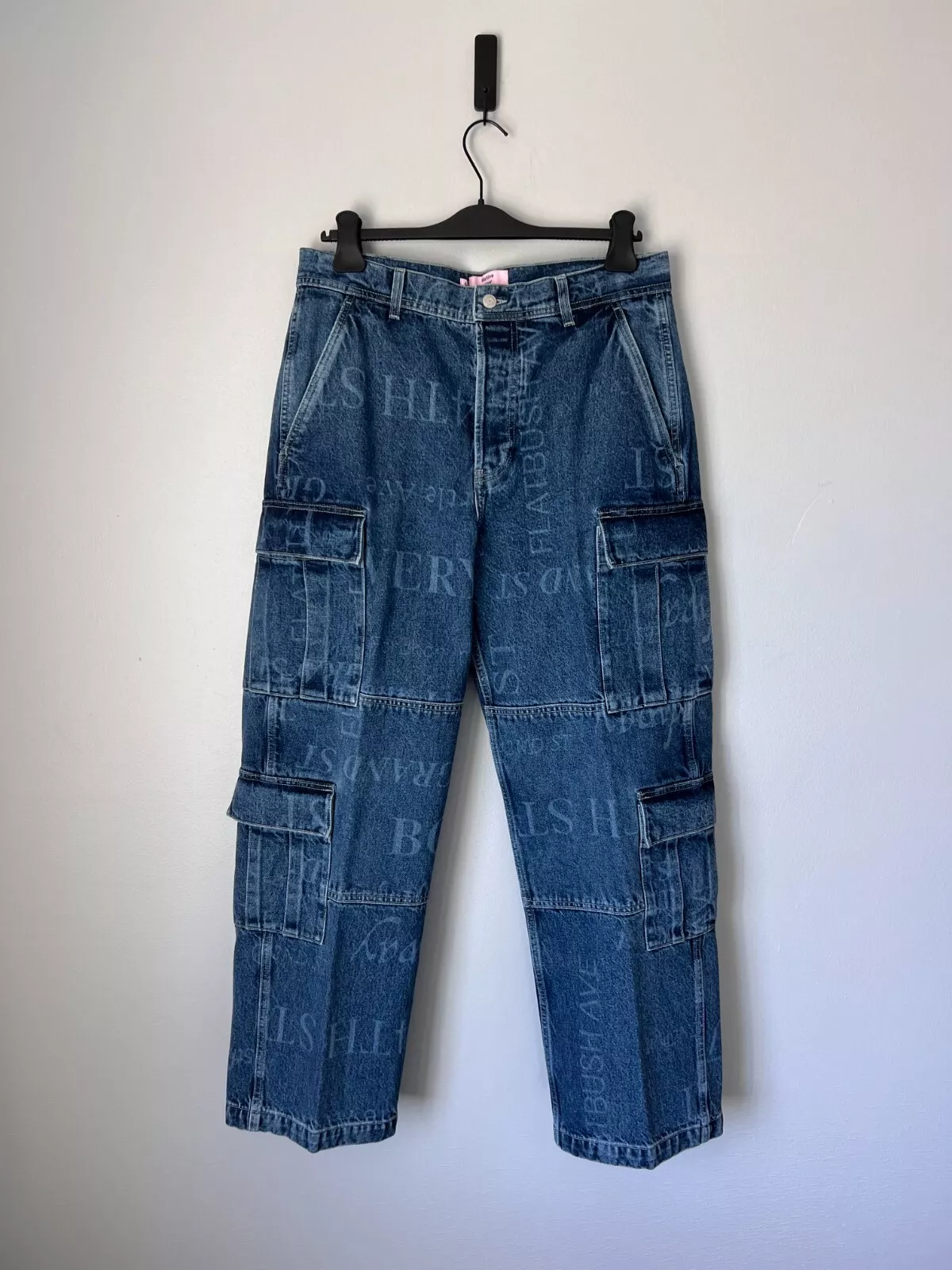 Pantalon cargo en denim Martine Rose x Supreme   Taille 32   Bleu délavé   NEUF