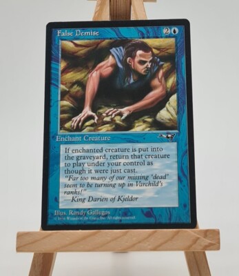 False Demise (M.2)  Alliances Magic Karte englisch (Vorgetäuschter Tod (M.2)