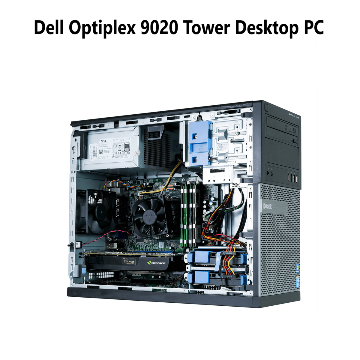 Fast Dell Optiplex 9020 MT Tower i5 4th Gen 1TB SSD 32GB RAM WIFI