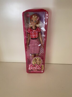 Barbie Fashionista Doll #169 with Blonde Hair, Pink & Red