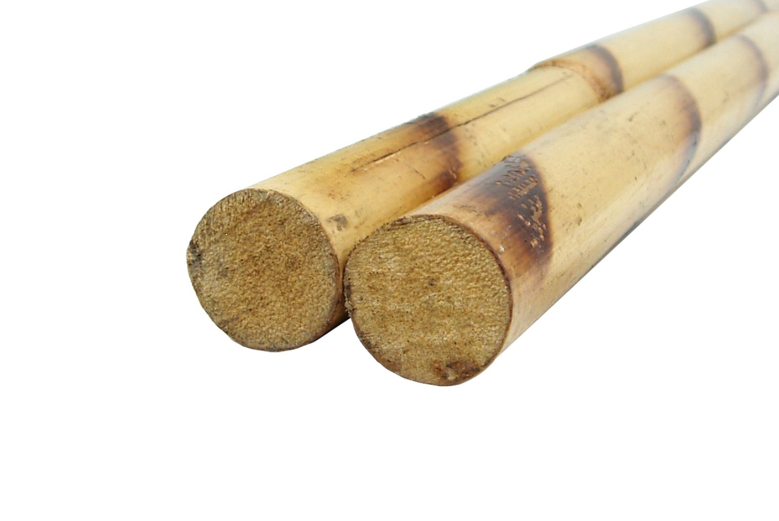 x10 Escrima Sticks 26" Multi Node Rattan Kali Arnis Spiral Burn Skin On