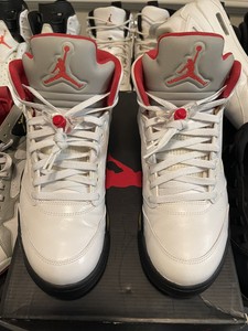 jordan 5 fire red ebay