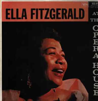 LP Ella Fitzgerald Ella Fitzgerald At The Opera House MONO / INSERT JAPAN