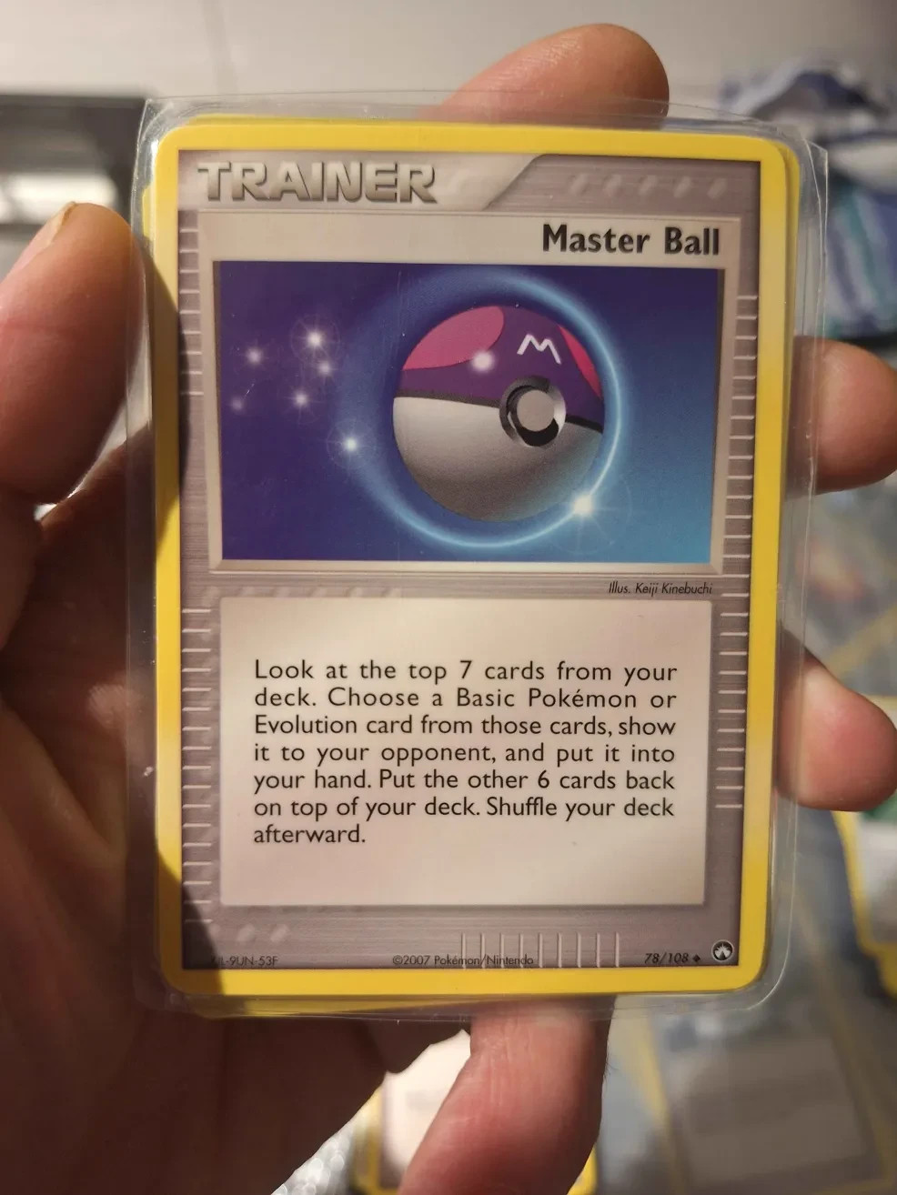 Master Ball 78/108 EX Power Keepers 2007 English NM Non-Holo Pokémon TCG