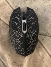 Wireless USB Optical Mice Gaming Mouse 7 Color LED Backlit Rechargeable For PC