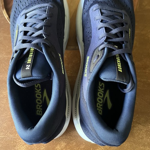 Brooks Adrenaline GTS 24 Apoyo Para hombres 13 EE Azul Carretera Zapatos para Correr Tenis - Imagen 5 de 24