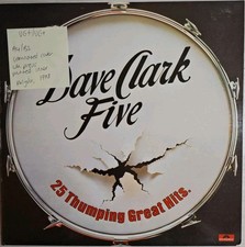 Dave Clark Five 25 Thumping Great Hits Vinyl Record LP VG+/VG+ POLTV7 1978