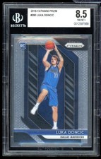 Luka Doncic Rookie Card 2018-19 Panini Prizm #280 BGS 8.5. rookie card picture