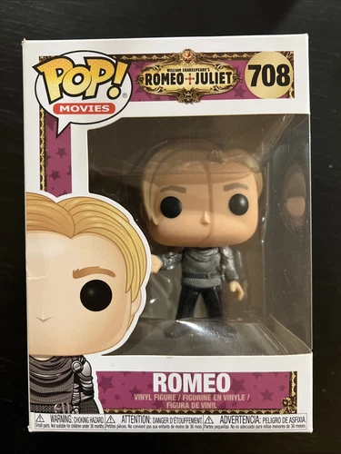 Funko Pop! Movies: Romeo #708 Vaulted Romeo + Juliet